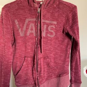 Vans Womens zip up hoodie